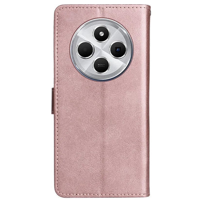 KT Leather Series-2 for Xiaomi Redmi 14C 4G Case Solid Color Leather Phone Cover Wallet Stand