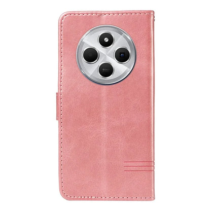 For Xiaomi Redmi 14C 4G Case Flip Wallet T-Shape Lines Leather Phone Cover