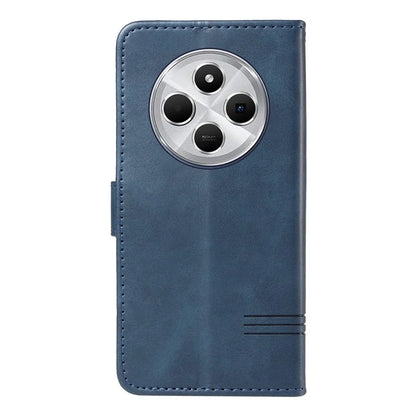 For Xiaomi Redmi 14C 4G Case Flip Wallet T-Shape Lines Leather Phone Cover