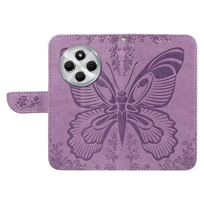 For Xiaomi Redmi 14C 4G Case Butterfly Pattern Leather Wallet Flip Phone Cover