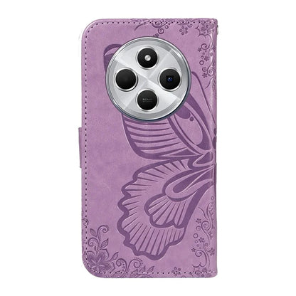 For Xiaomi Redmi 14C 4G Case Butterfly Pattern Leather Wallet Flip Phone Cover