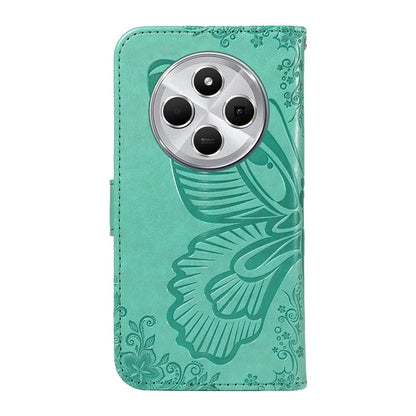 For Xiaomi Redmi 14C 4G Case Butterfly Pattern Leather Wallet Flip Phone Cover
