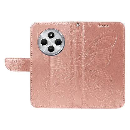 For Xiaomi Redmi 14C 4G Case Butterfly Pattern Leather Wallet Flip Phone Cover