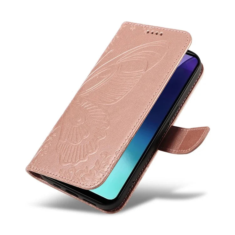 For Xiaomi Redmi 14C 4G Case Butterfly Pattern Leather Wallet Flip Phone Cover