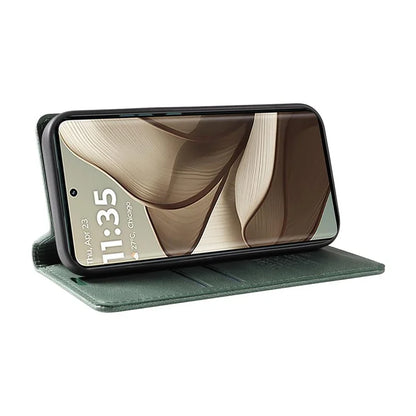 YIKATU YK-004 For Motorola Edge 50 5G Case Leather Skin-Touch Phone Cover Magnetic Auto-Absorbed