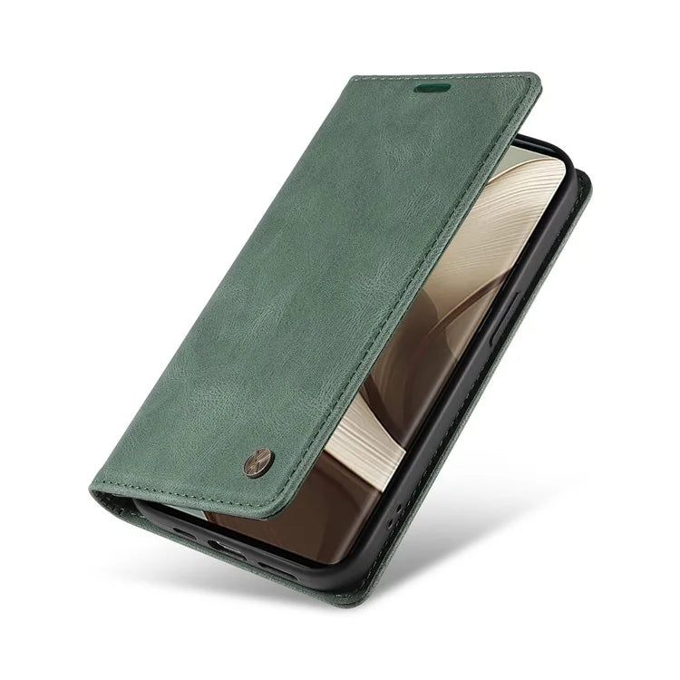 YIKATU YK-004 For Motorola Edge 50 5G Case Leather Skin-Touch Phone Cover Magnetic Auto-Absorbed