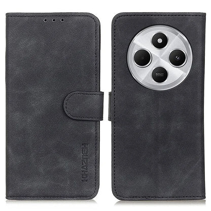KHAZNEH For Xiaomi Redmi 14C 4G Case Retro PU Leather Wallet Stand Phone Cover