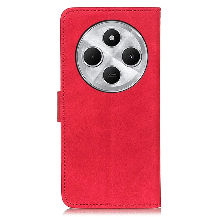 KHAZNEH For Xiaomi Redmi 14C 4G Case Retro PU Leather Wallet Stand Phone Cover