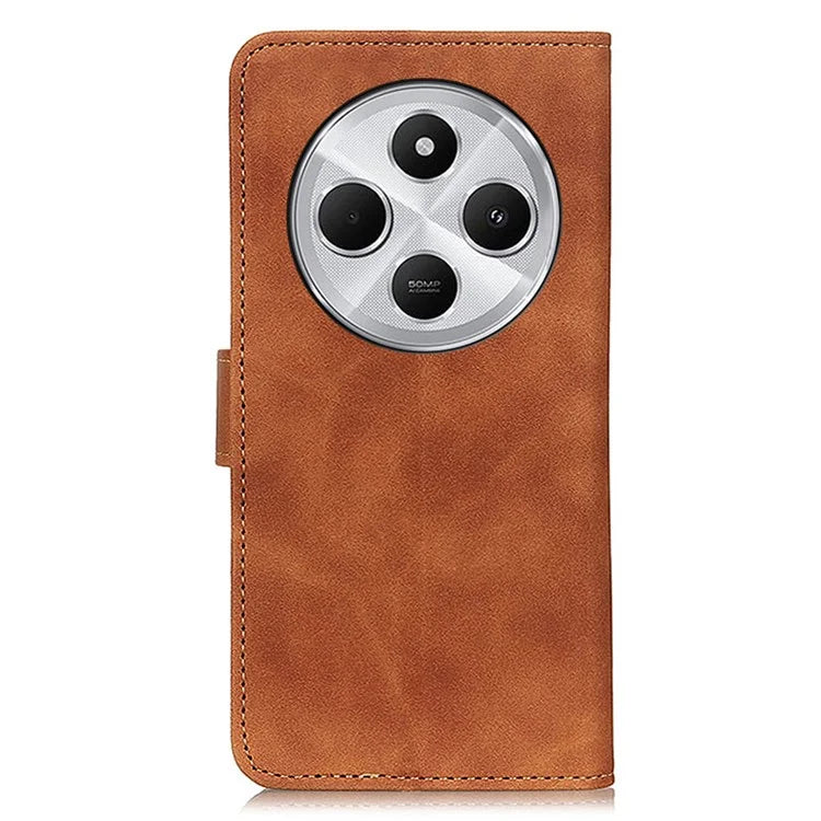 KHAZNEH For Xiaomi Redmi 14C 4G Case Retro PU Leather Wallet Stand Phone Cover