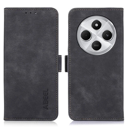 ABEEL For Xiaomi Redmi 14C 4G Case Retro Leather Phone Cover Wallet Stand View