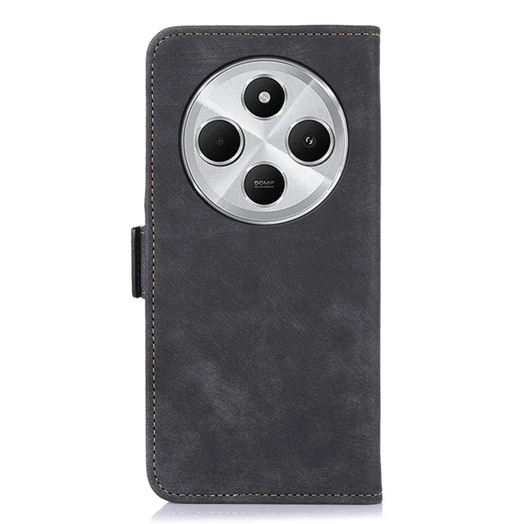 ABEEL For Xiaomi Redmi 14C 4G Case Retro Leather Phone Cover Wallet Stand View