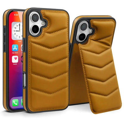 For iPhone 16 Plus Case Compatible with MagSafe RFID Blocking Card Slot Leather Back Cover