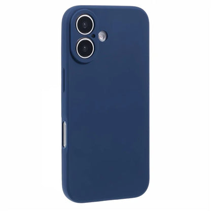 For iPhone 16 Case Precise Cut-Outs Straight Edge TPU Shockproof Phone Cover