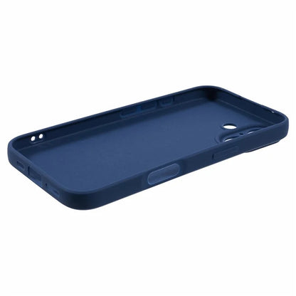 For iPhone 16 Case Precise Cut-Outs Straight Edge TPU Shockproof Phone Cover