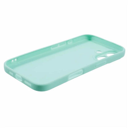 For iPhone 16 Case Precise Cut-Outs Straight Edge TPU Shockproof Phone Cover