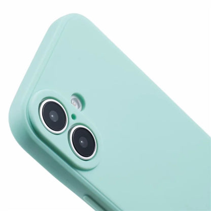 For iPhone 16 Case Precise Cut-Outs Straight Edge TPU Shockproof Phone Cover
