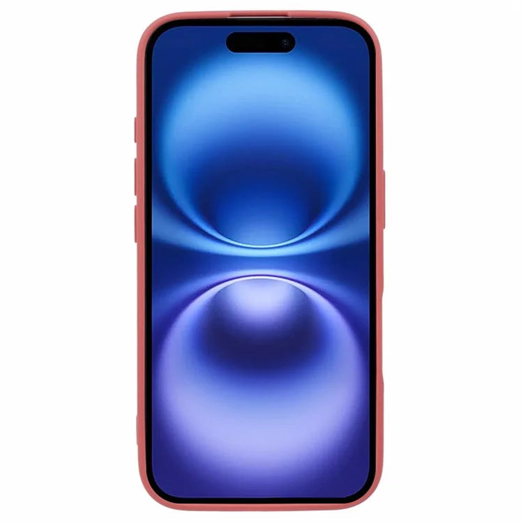 For iPhone 16 Case Precise Cut-Outs Straight Edge TPU Shockproof Phone Cover