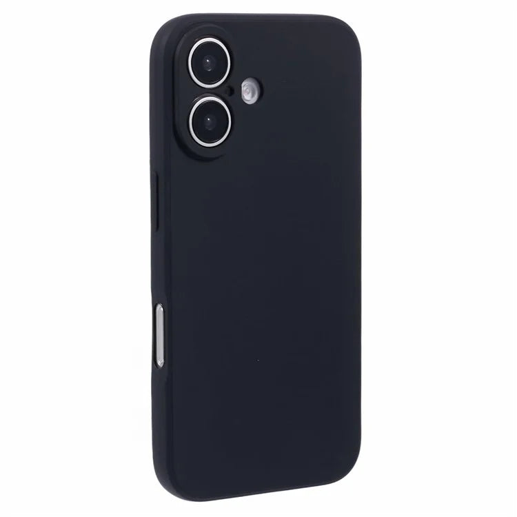 For iPhone 16 Case Precise Cut-Outs Straight Edge TPU Shockproof Phone Cover