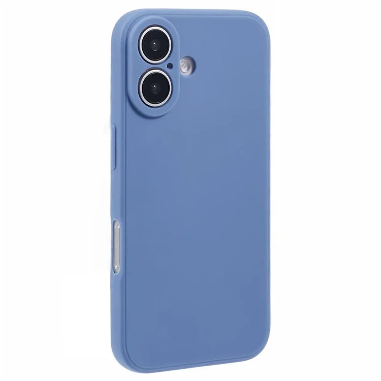 For iPhone 16 Case Precise Cut-Outs Straight Edge TPU Shockproof Phone Cover
