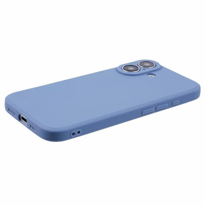 For iPhone 16 Case Precise Cut-Outs Straight Edge TPU Shockproof Phone Cover