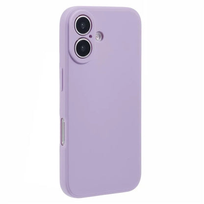 For iPhone 16 Case Precise Cut-Outs Straight Edge TPU Shockproof Phone Cover