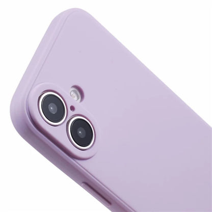 For iPhone 16 Case Precise Cut-Outs Straight Edge TPU Shockproof Phone Cover