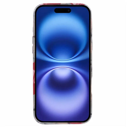 ARU For iPhone 16 Pro Max Case Oil Painting Design PC+TPU Noctilucent Phone Cover