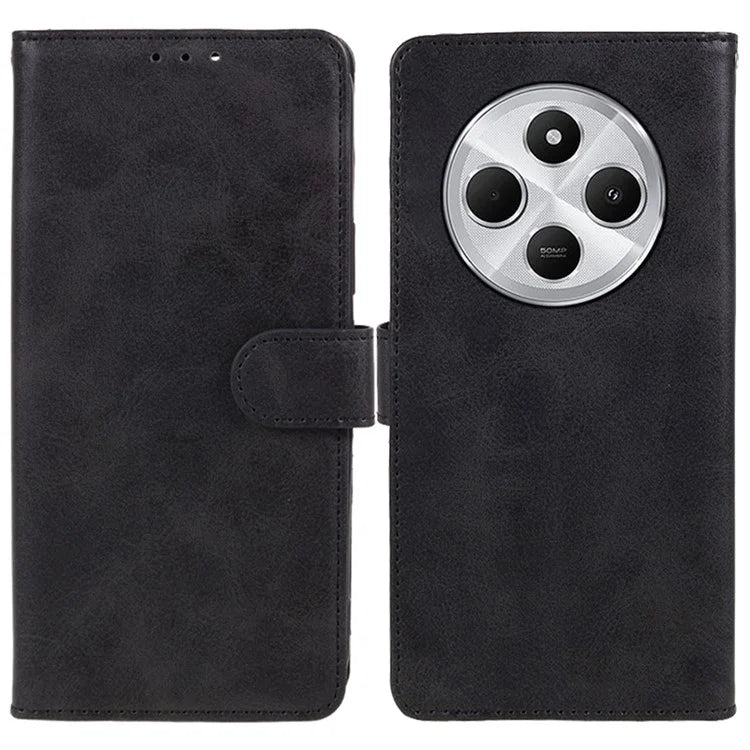 For Xiaomi Redmi 14C 4G Case PU Leather Wallet Protective Phone Cover Calf Texture
