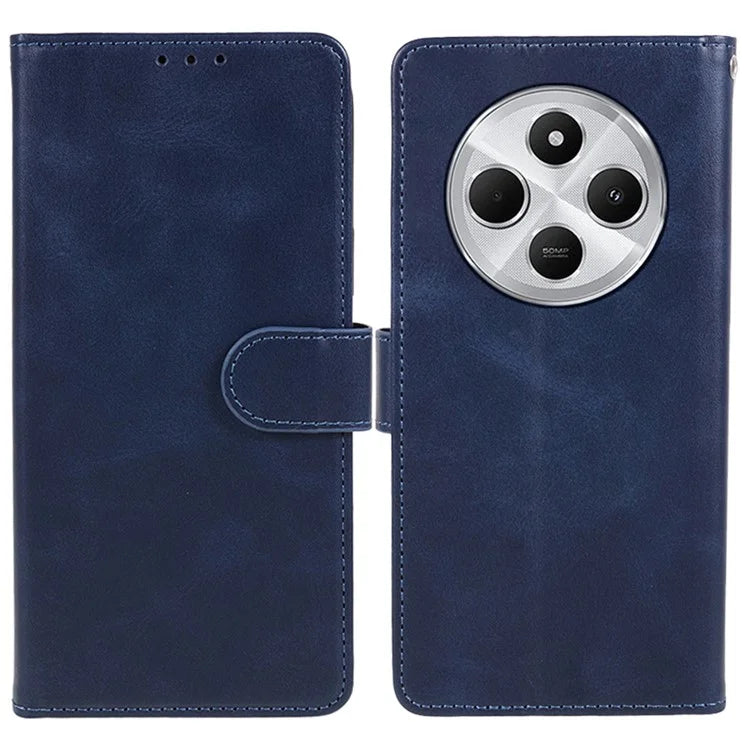 For Xiaomi Redmi 14C 4G Case PU Leather Wallet Protective Phone Cover Calf Texture