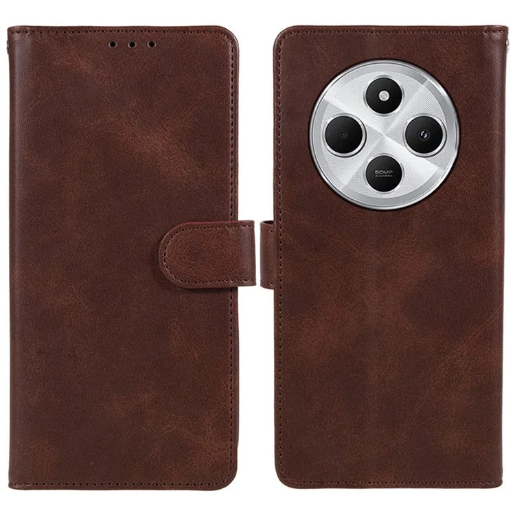 For Xiaomi Redmi 14C 4G Case PU Leather Wallet Protective Phone Cover Calf Texture