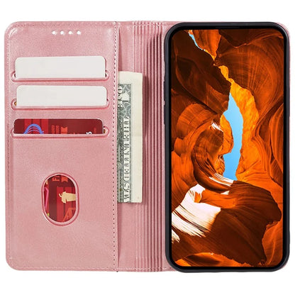 For Xiaomi Redmi 14C 4G Case Strong Magnetic PU Leather Phone Cover Calf Texture