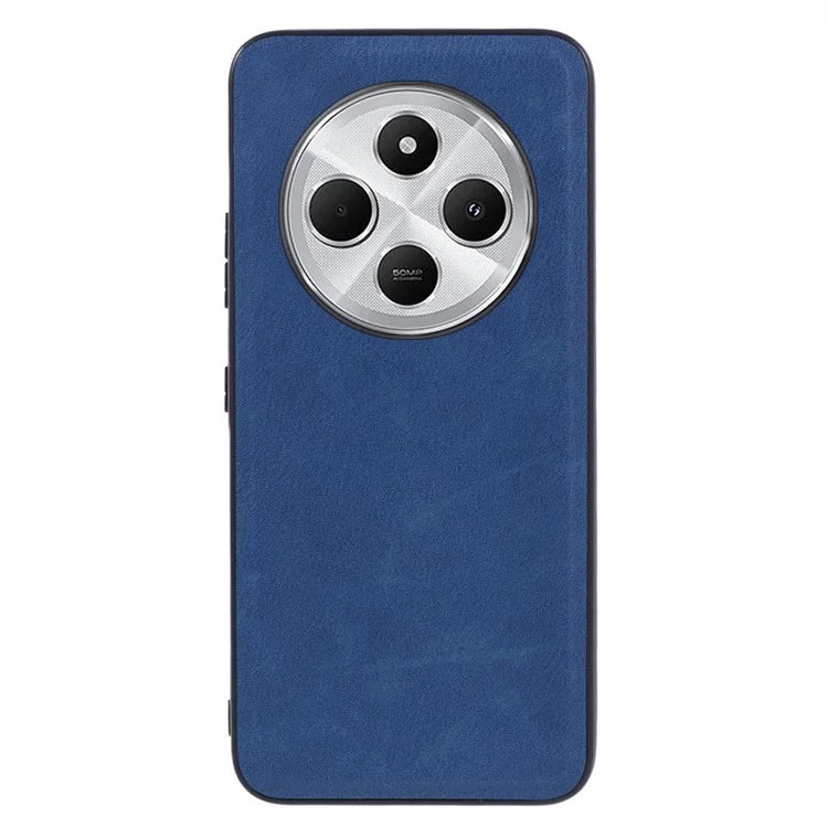 For Xiaomi Redmi 14C 4G Case Retro Leather Coated PC+TPU Phone Cover