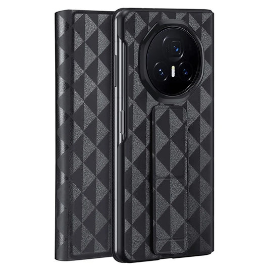 DUX DUCIS Fitt Series for Honor Magic V3 5G Case Leather Phone Cover with Card Slot Kickstand