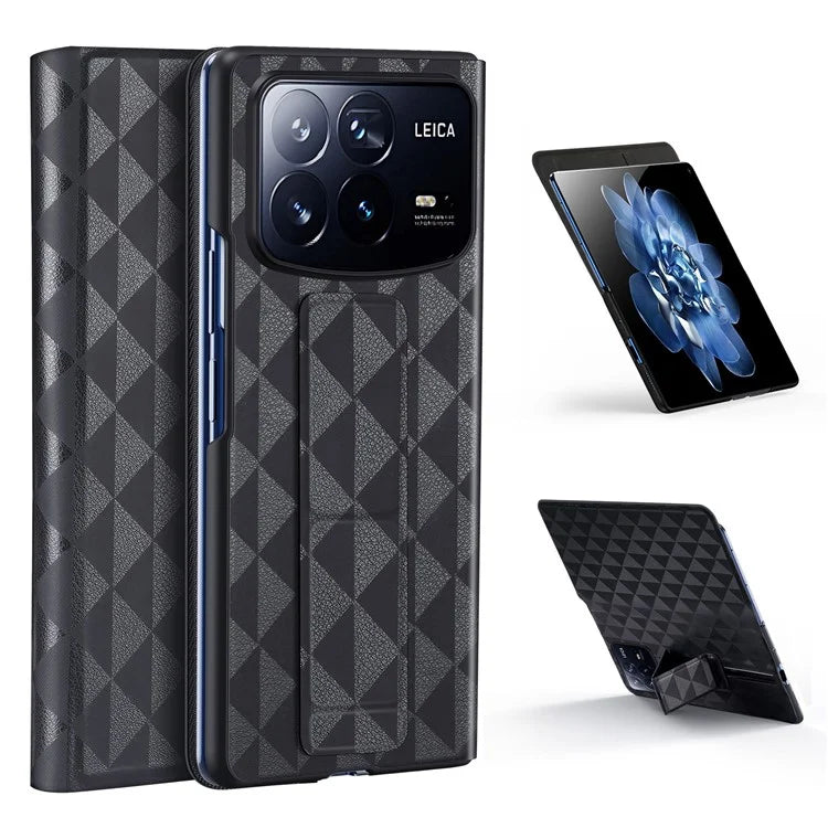 DUX DUCIS Fitt Series for Xiaomi Mix Fold 4 5G Case Leather Phone Cover with Card Slot Kickstand