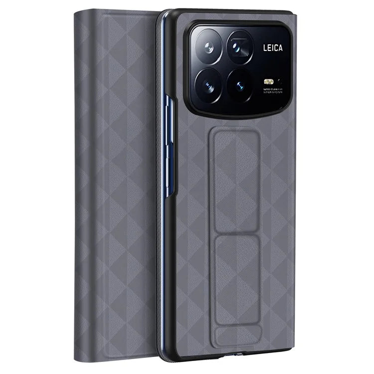 DUX DUCIS Fitt Series for Xiaomi Mix Fold 4 5G Case Leather Phone Cover with Card Slot Kickstand