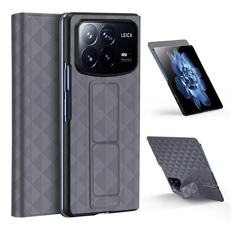 DUX DUCIS Fitt Series for Xiaomi Mix Fold 4 5G Case Leather Phone Cover with Card Slot Kickstand