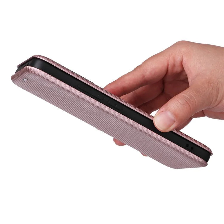 For Xiaomi 14T Pro Case Carbon Fiber Texture Drop-Proof PU Leather Phone Cover