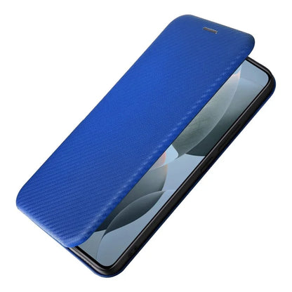 For Xiaomi 14T Case Carbon Fiber Texture Drop-Proof PU Leather Phone Cover