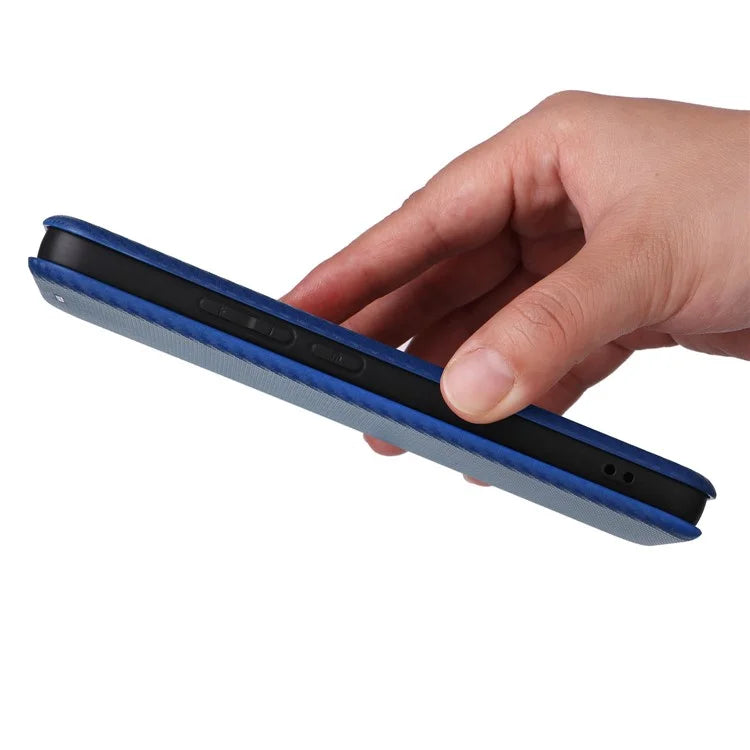 For Xiaomi 14T Case Carbon Fiber Texture Drop-Proof PU Leather Phone Cover