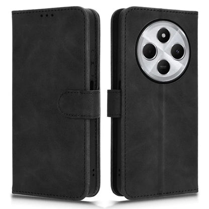 For Xiaomi Redmi 14C 4G Leather Case Skin-Feel Anti-Drop Wallet Flip Phone Cover