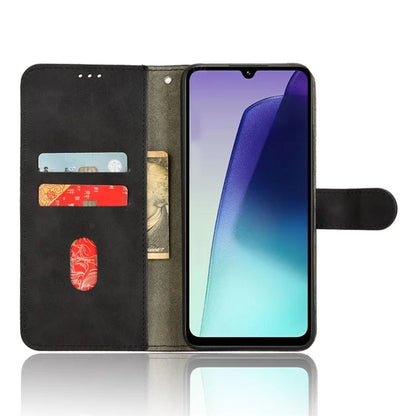 For Xiaomi Redmi 14C 4G Leather Case Skin-Feel Anti-Drop Wallet Flip Phone Cover