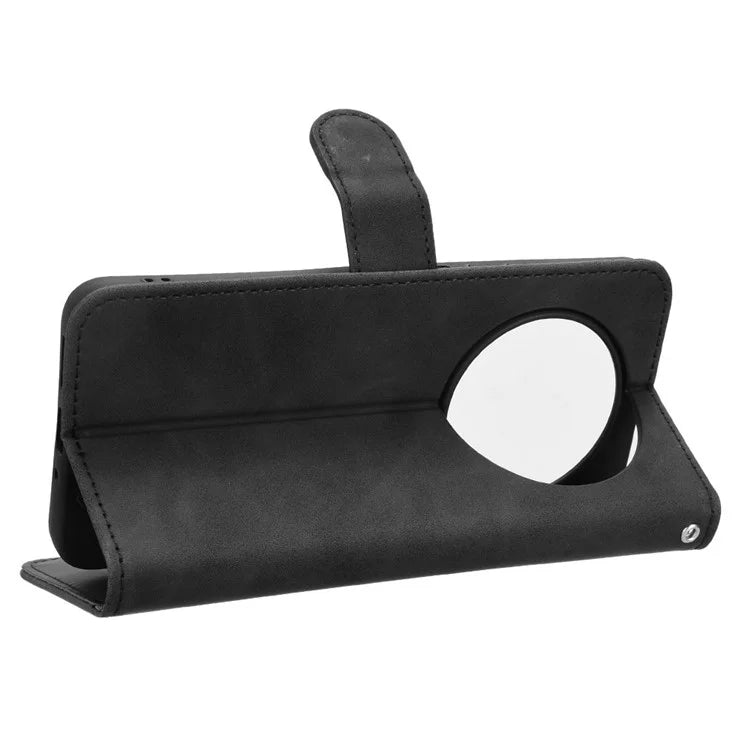 For Xiaomi Redmi 14C 4G Leather Case Skin-Feel Anti-Drop Wallet Flip Phone Cover