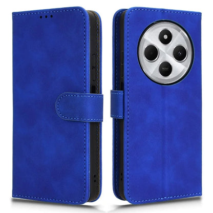 For Xiaomi Redmi 14C 4G Leather Case Skin-Feel Anti-Drop Wallet Flip Phone Cover