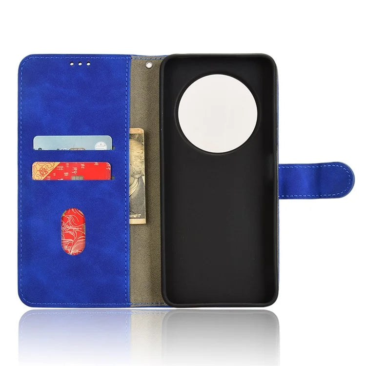 For Xiaomi Redmi 14C 4G Leather Case Skin-Feel Anti-Drop Wallet Flip Phone Cover