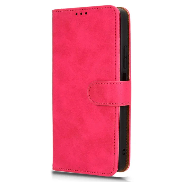 For Xiaomi Redmi 14C 4G Leather Case Skin-Feel Anti-Drop Wallet Flip Phone Cover