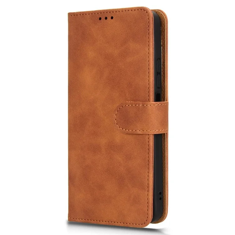 For Xiaomi Redmi 14C 4G Leather Case Skin-Feel Anti-Drop Wallet Flip Phone Cover