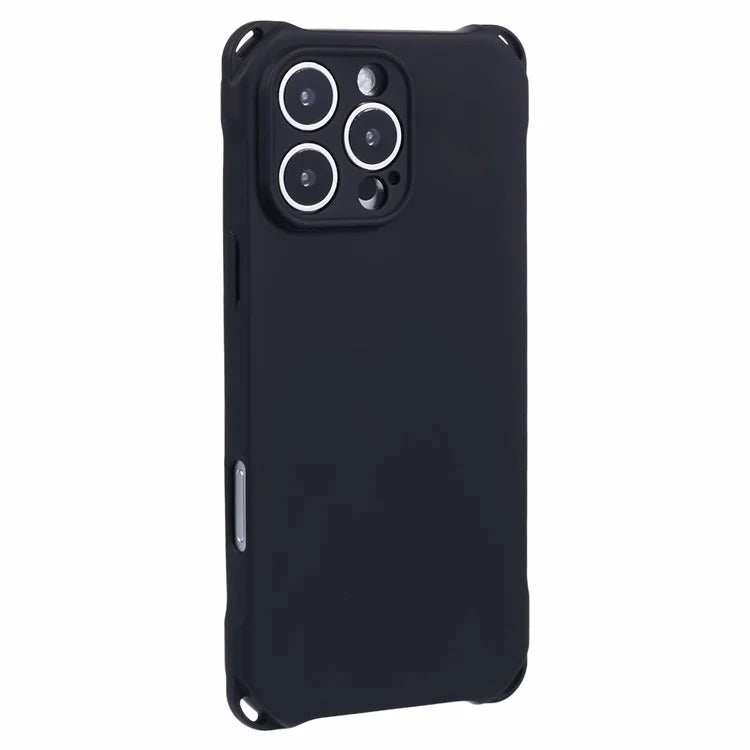 For iPhone 16 Pro Case Four Corners Fall Protection TPU Back Cover