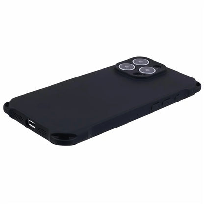 For iPhone 16 Pro Case Four Corners Fall Protection TPU Back Cover