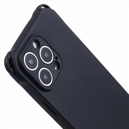 For iPhone 16 Pro Case Four Corners Fall Protection TPU Back Cover