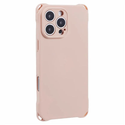 For iPhone 16 Pro Case Four Corners Fall Protection TPU Back Cover